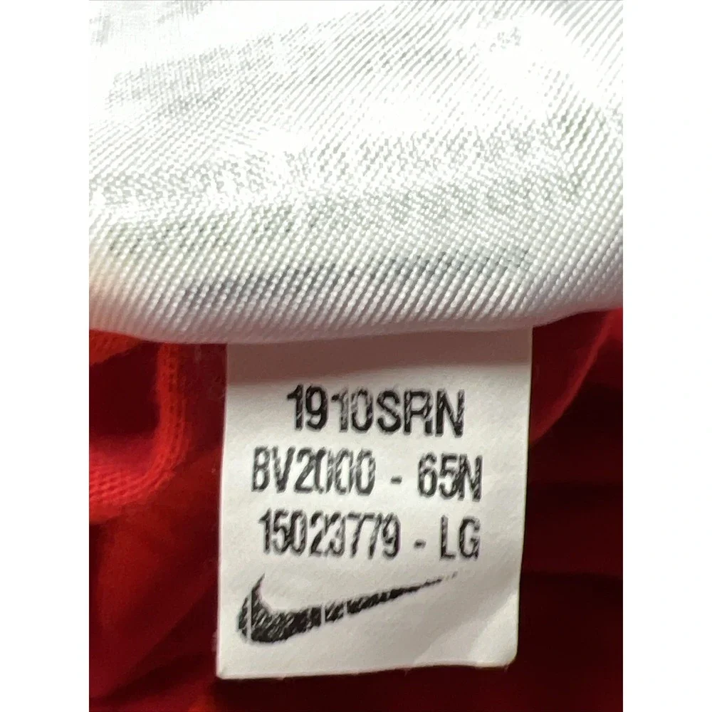 Ohio State Women's Lacrosse NIKE Long Sleeve T-Shirt Women's SZ LG Red‎